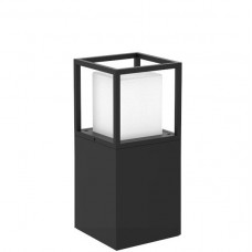 Φωτιστικό Κολώνα Αλουμινίου Τετράγωνη 30cm Ε27 Γραφίτη 9-721